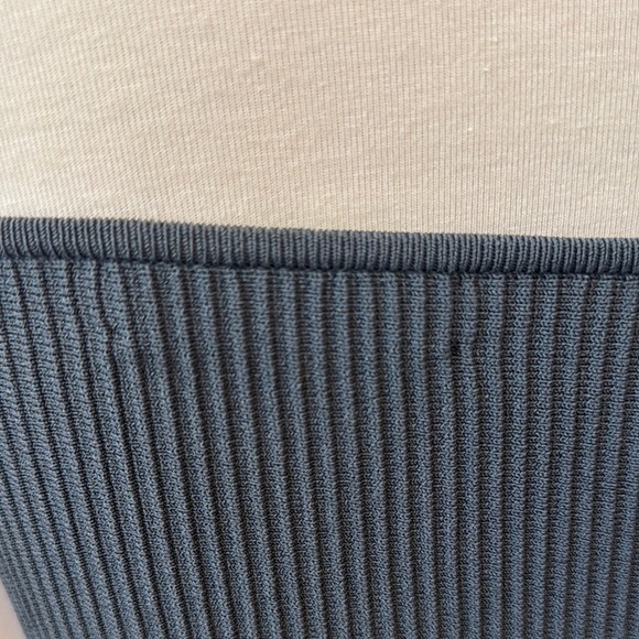 Aritzia Black Ribbed Bandeau Top - Picture 7 of 7
